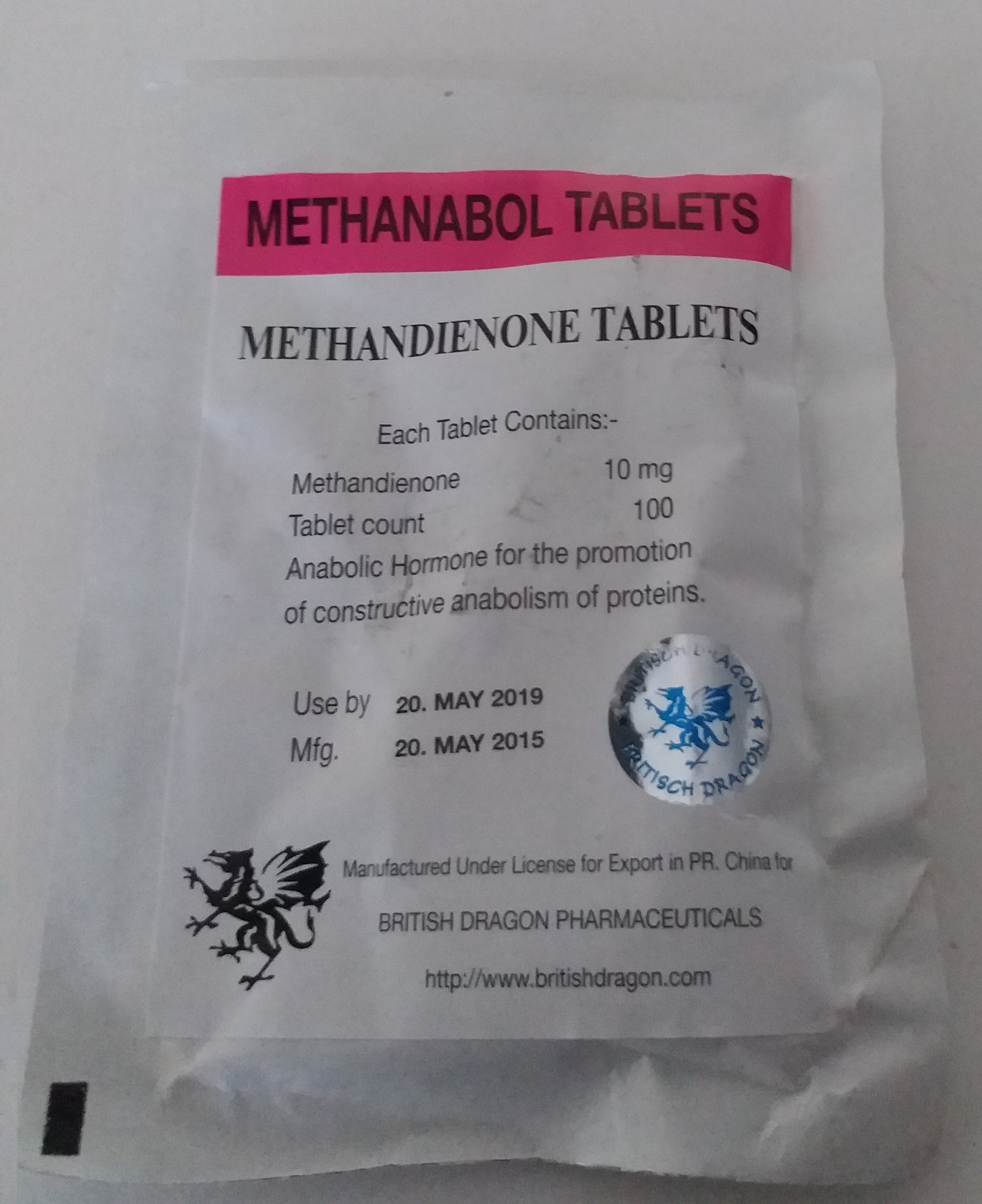 Methanabol 10MG Methanabol 10MG